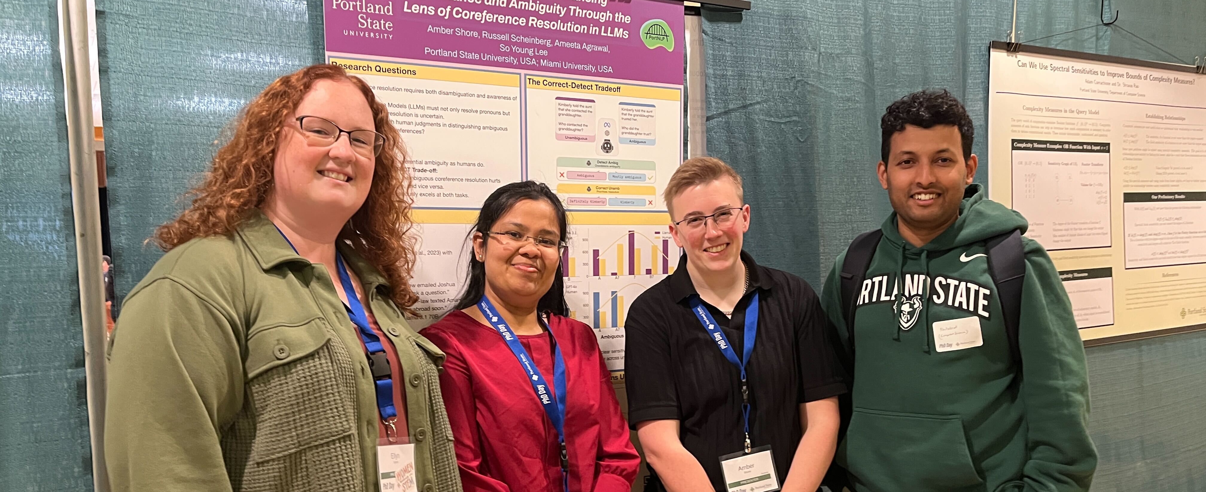 PortNLP's work at PhD Day